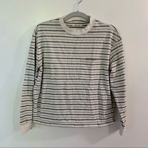 Madewell Striped Long Sleeve Tee